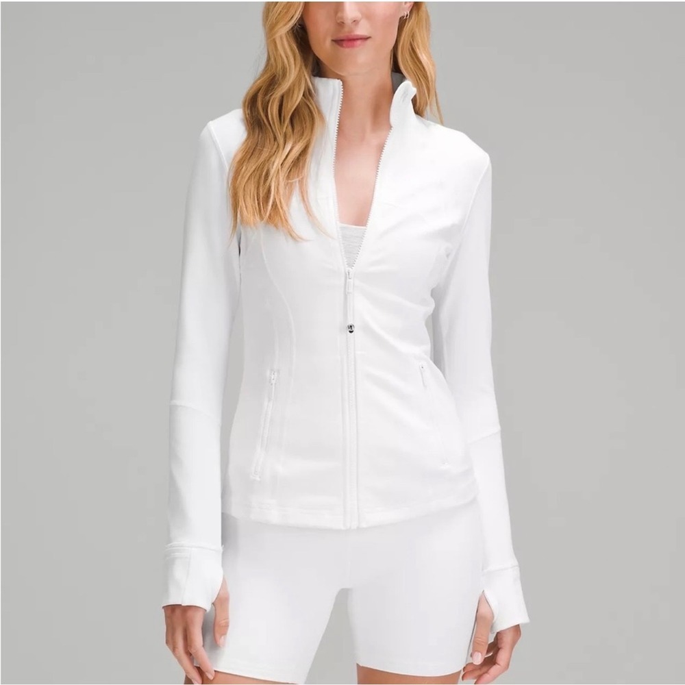Lululemon Define jacket 4 white active athletic running performance